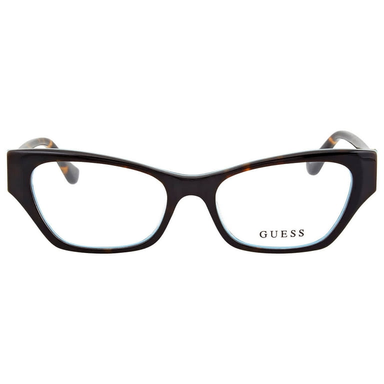 Guess Ladies Tortoise Round Eyeglass Frames GU274705251 Walmart