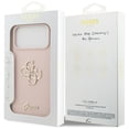 thumbnail image 1 of Guess Liquid Silicone 4G Metal Logo Case for iPhone 17 Pro Max 6.9" Pink - GUHCP17XSC4GSMP, 1 of 7