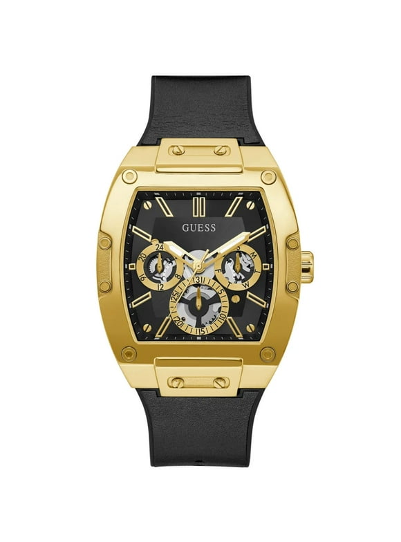 Guess Men's Classic Black Dial Watch - GW0202G1