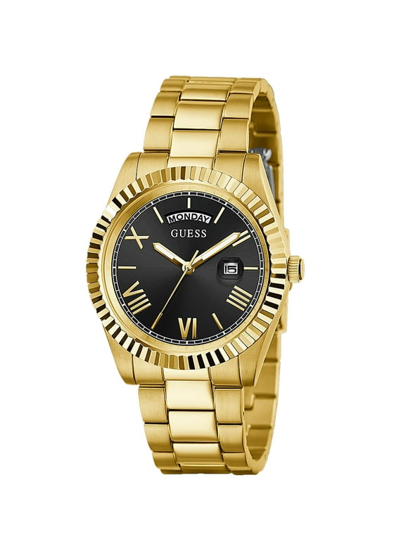 Guess Men's Classic Black Dial Watch - GW0265G3