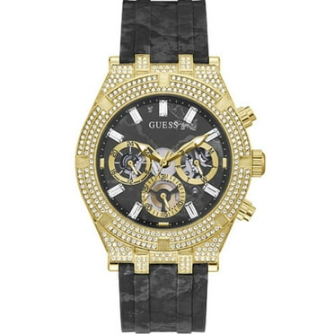 Guess Men's Classic Black Dial Watch - GW0418G2