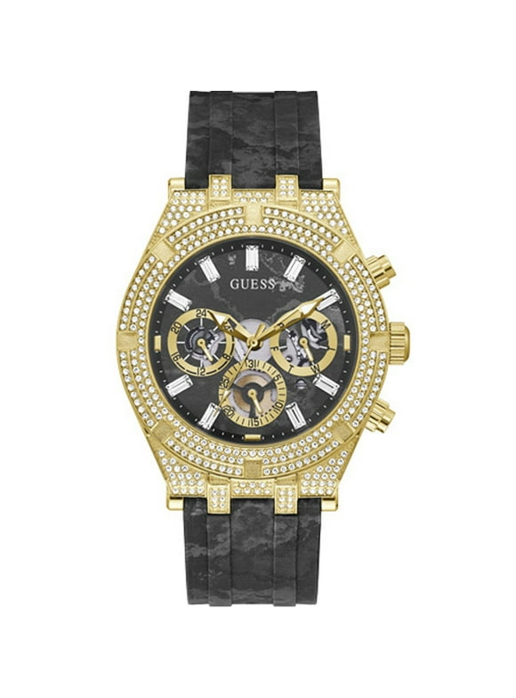 Guess Men's Classic Black Dial Watch - GW0418G2