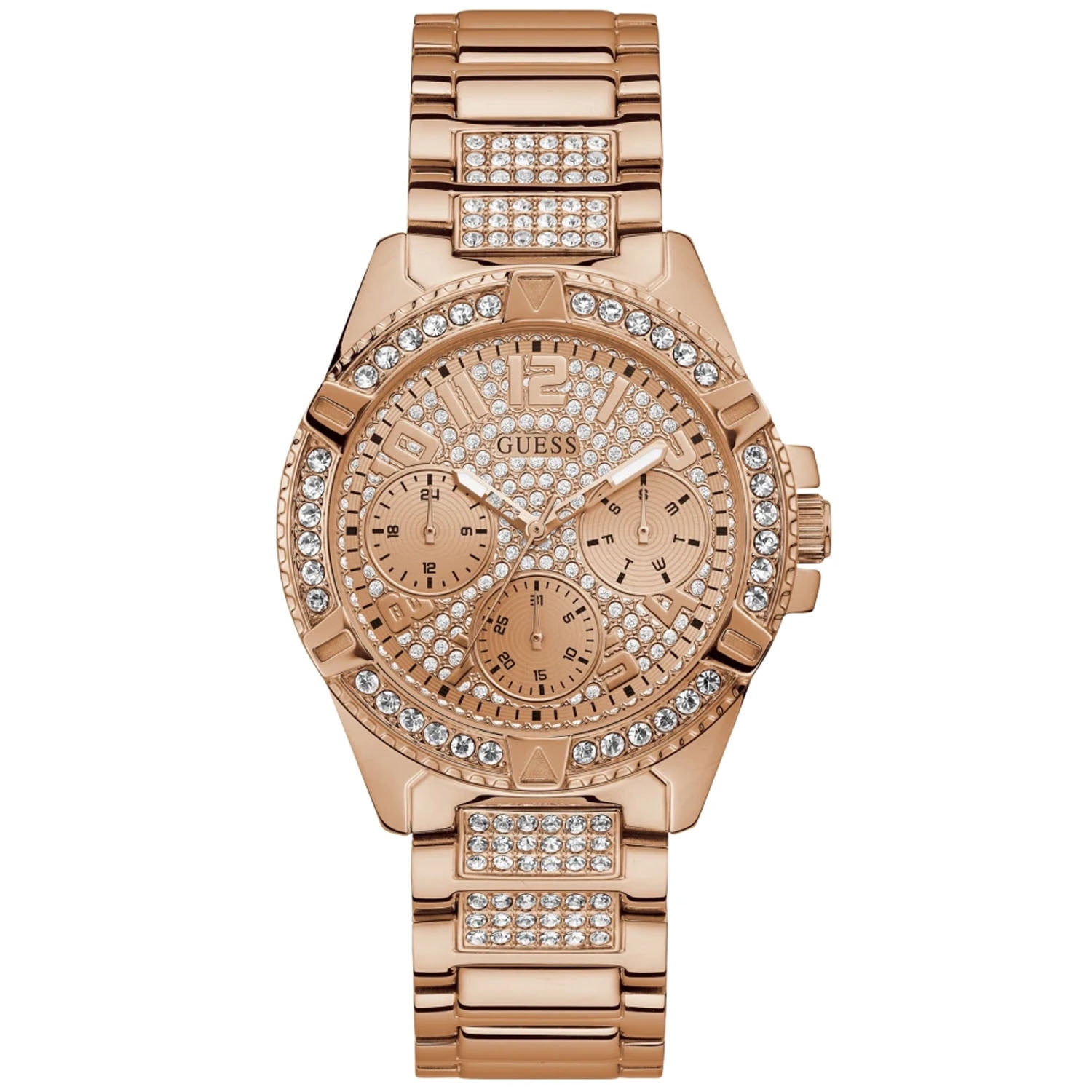 rose gold guess shoes