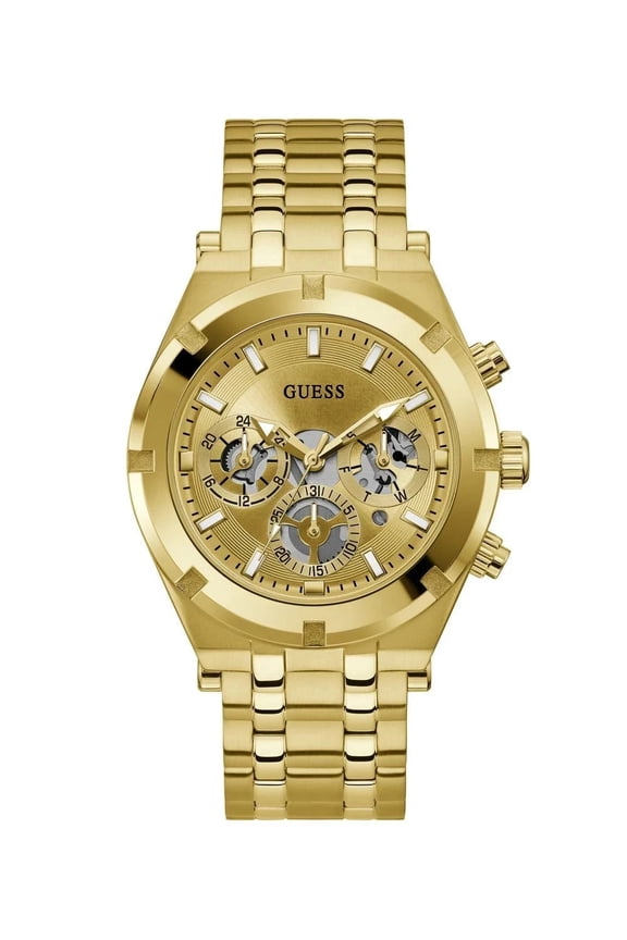 Men's Continental Multi-Function Gold Tone Quartz Watch
