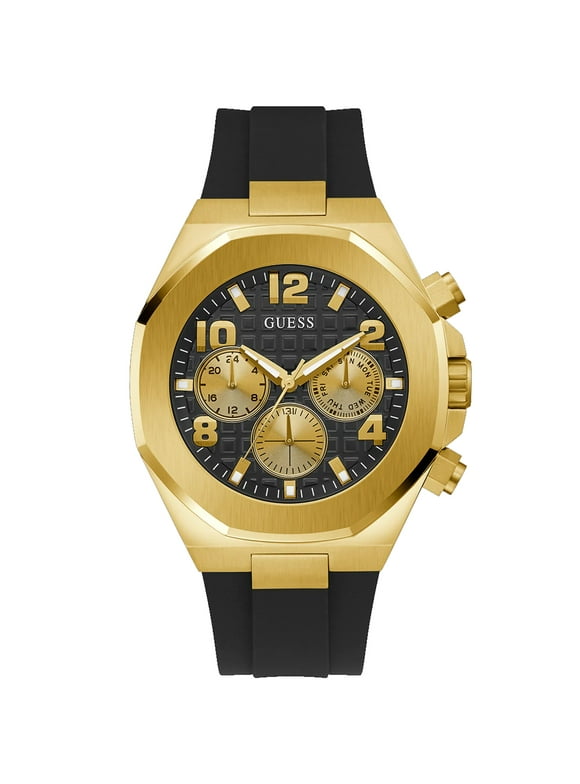 Guess Men's Empire Black Dial Watch - GW0583G2