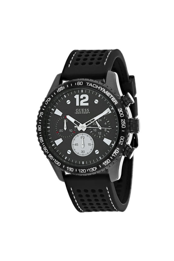 Men's Fleet Black Dial Watch - W0971G1
