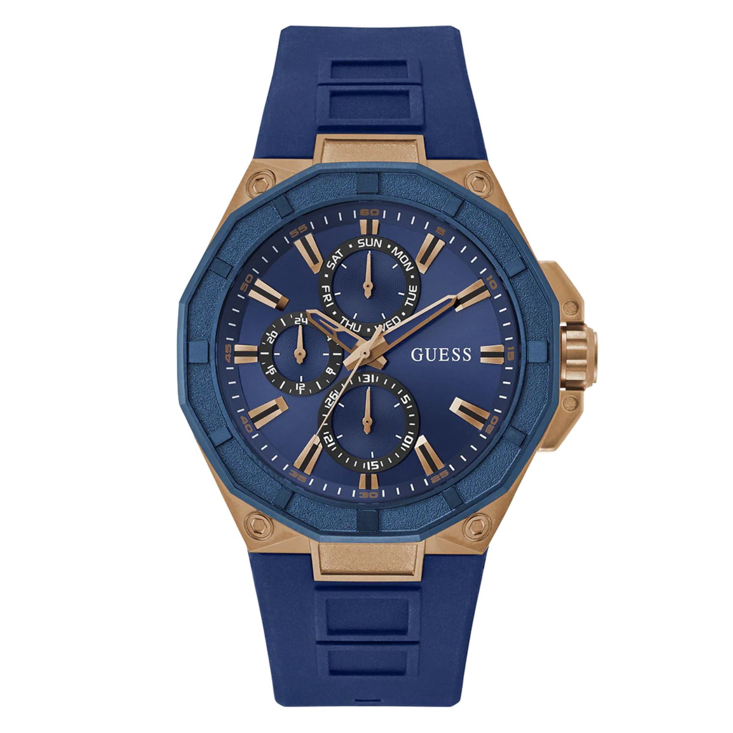Guess Men's R2 Blue Dial Watch - GW0803G2