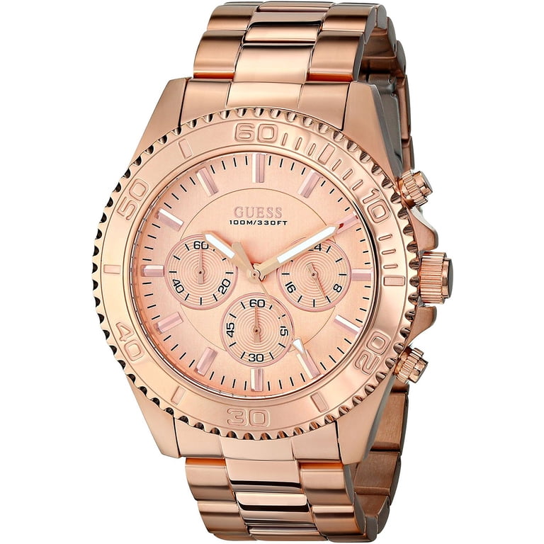 Guess collection rose gold watch GUESS® Rose Gold-Tone Analog Watch main image 2