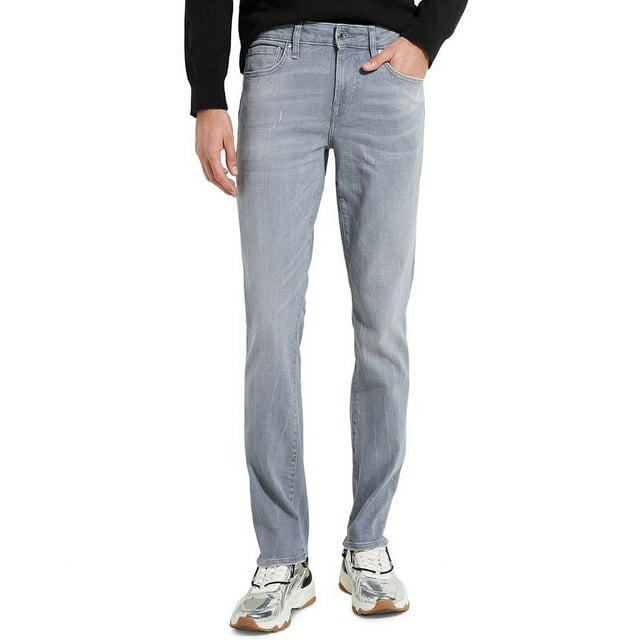 Guess Men's Skinny Fit Denim Pant Grey Size 34X32