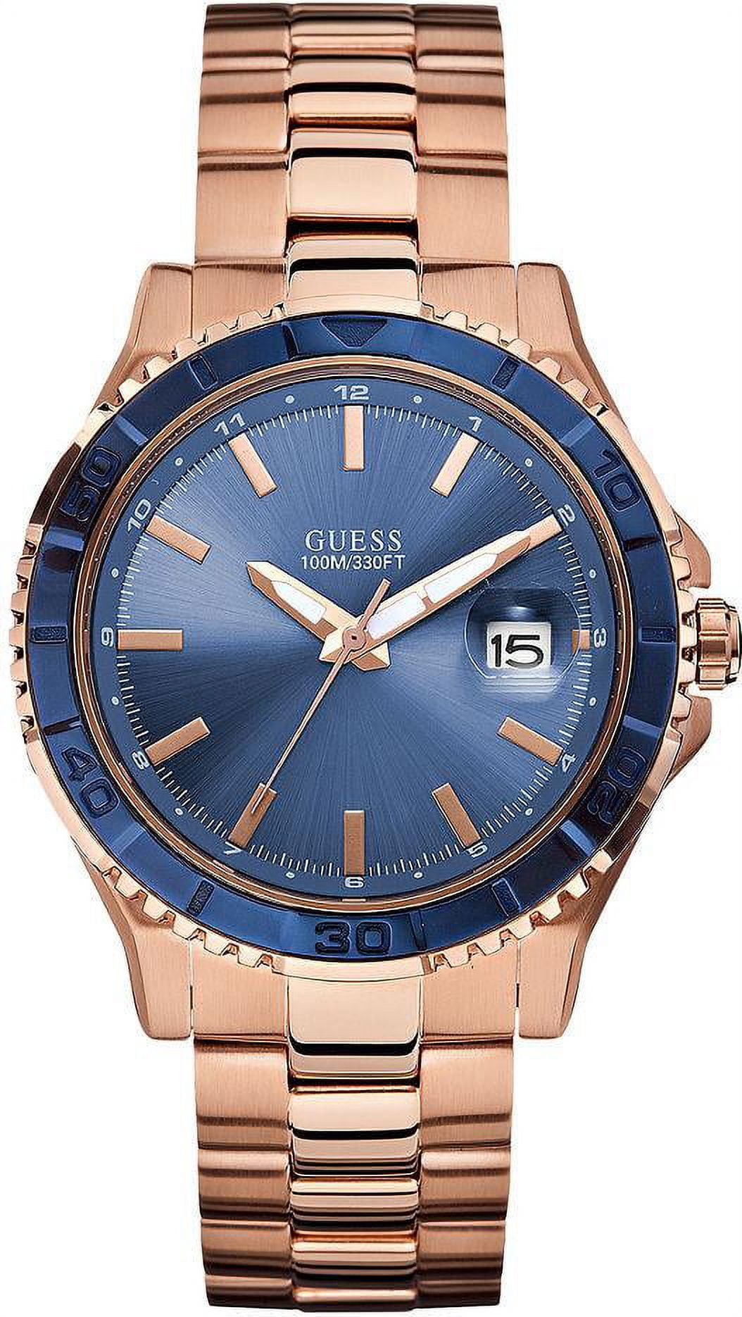 Relojes Guess Hombre Reloj Guess En Tono Oro Rosa Y Azul
