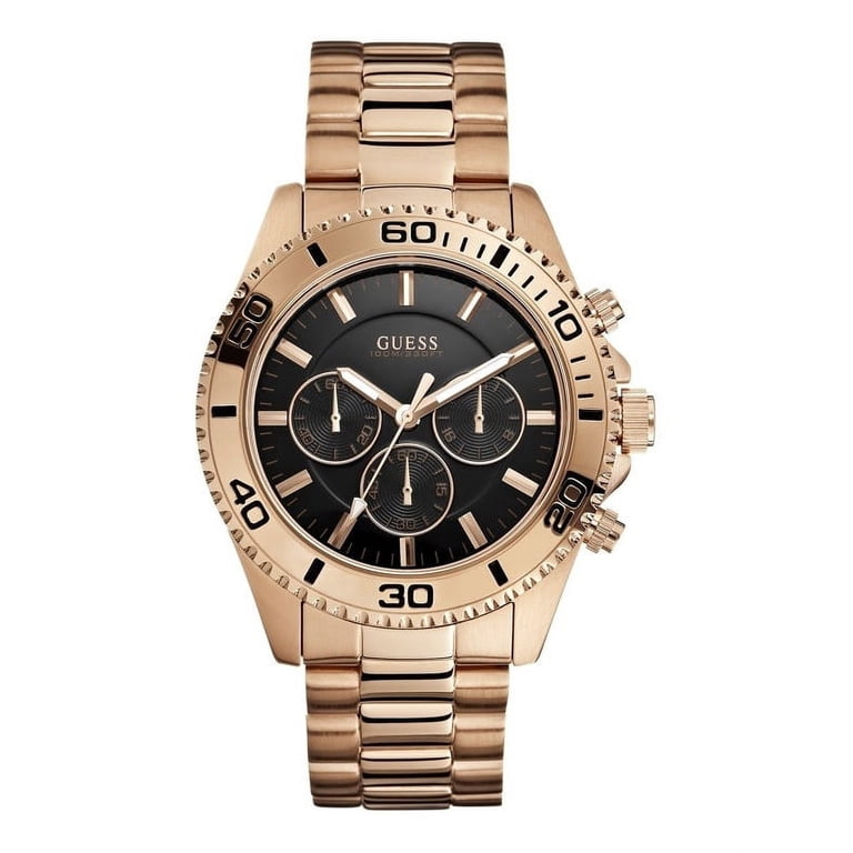guess gold plated watch
