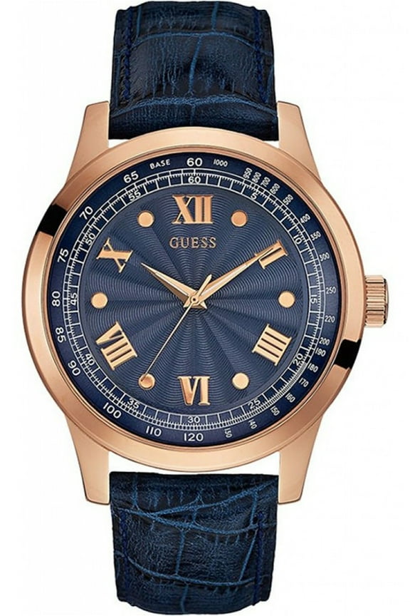 Men's W0662G4, Dress Sport,Leather Strap,Rose Gold Tone,Stainless Steel Case,50m WR