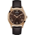 thumbnail image 1 of Guess Men's W0792G3,Men Dress Casual,stainless steel case,Leather Strap,Rose Gold Tone,date,50m WR, 1 of 2