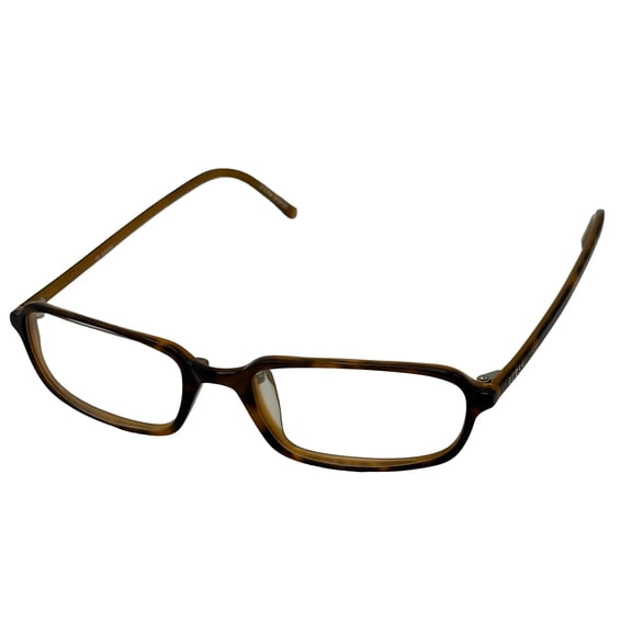 Guess Mens Eyeglass Rectangle / Polarized Clip Sunglass 1331 Brown Plastic