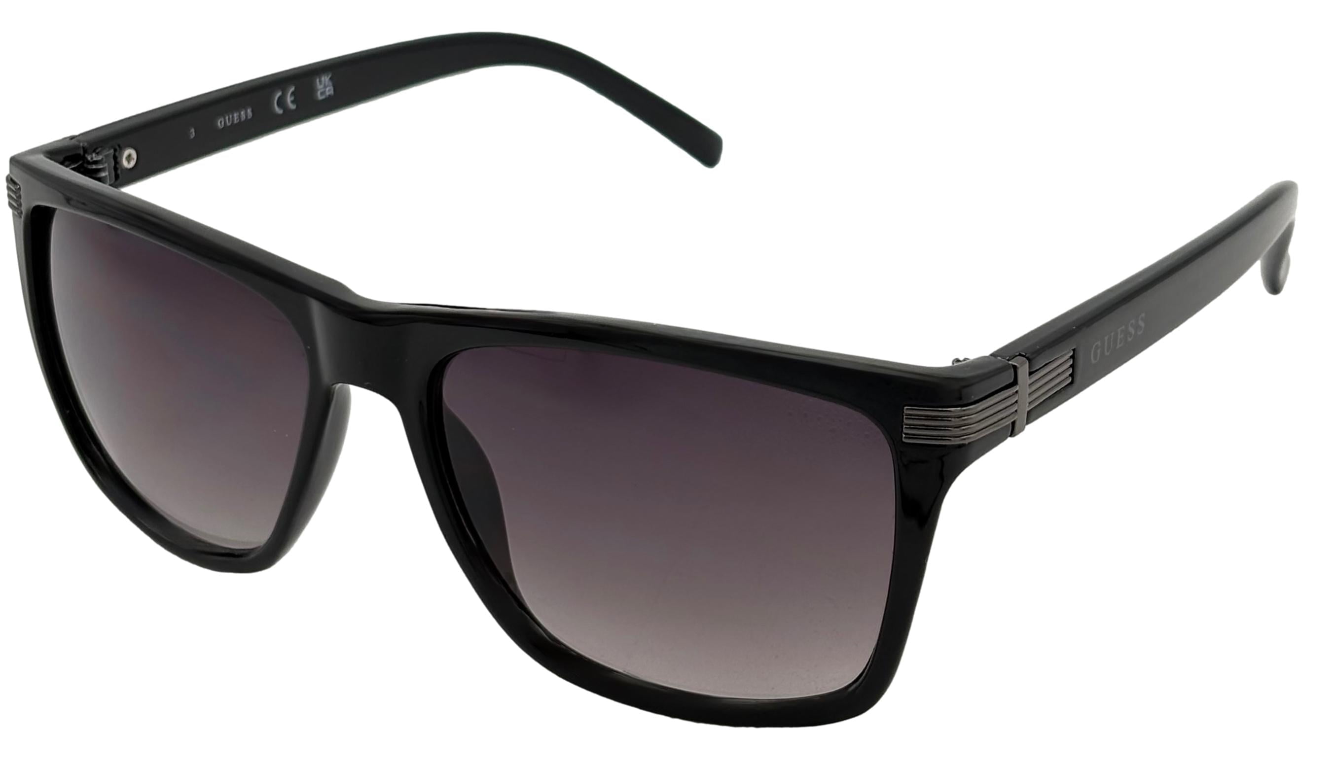 Guess Black Metal Sunglasses