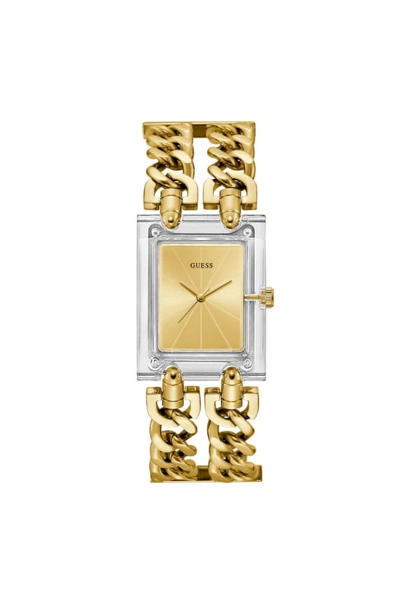Women's Mod Heavy Metal Gold Dial Watch - GW0669L1