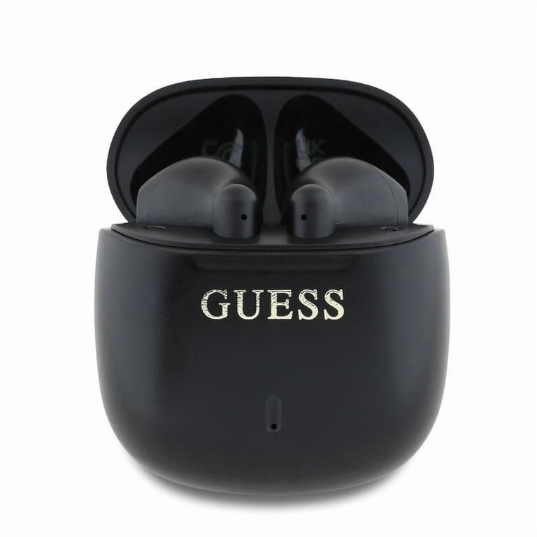 Guess Printed Classic Logo TWS Wireless Earphones Black