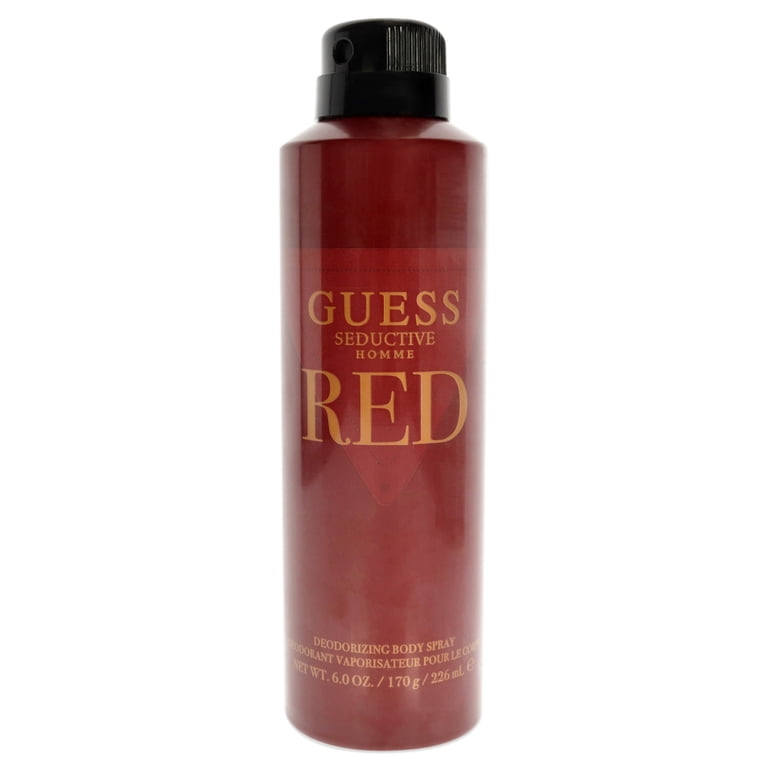 Guess Seductive Homme Red Cologne for Men - 6 oz Body Spray