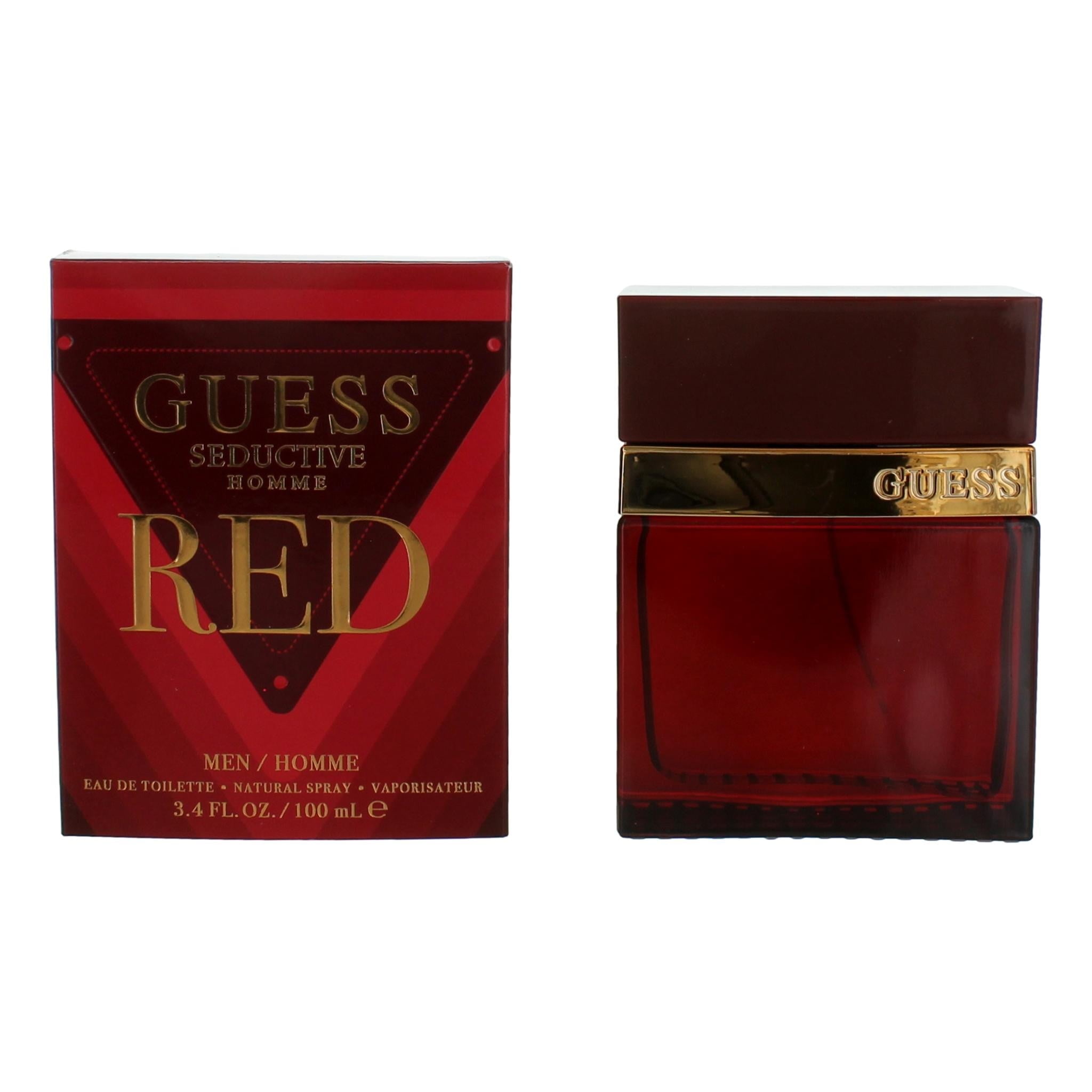 Guess Seductive Homme Red Men's Cologne edt 3.4 fl - Walmart.com