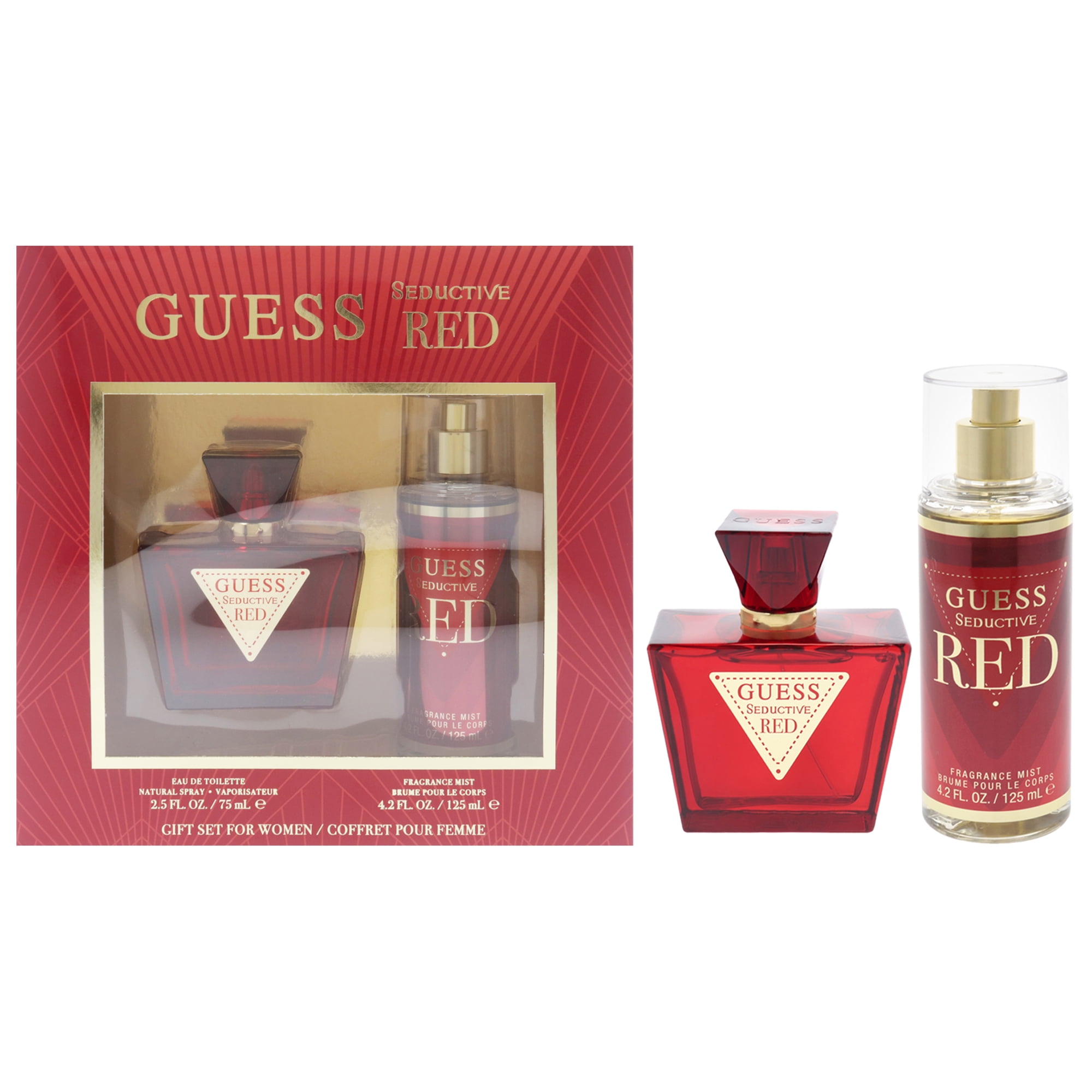 Guess Seductive Red by Guess for Women - 2 Pc Gift Set 2.5oz EDT