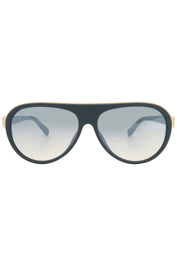 Smoke Mirror Pilot Men's Sunglasses GU00125 20C 60