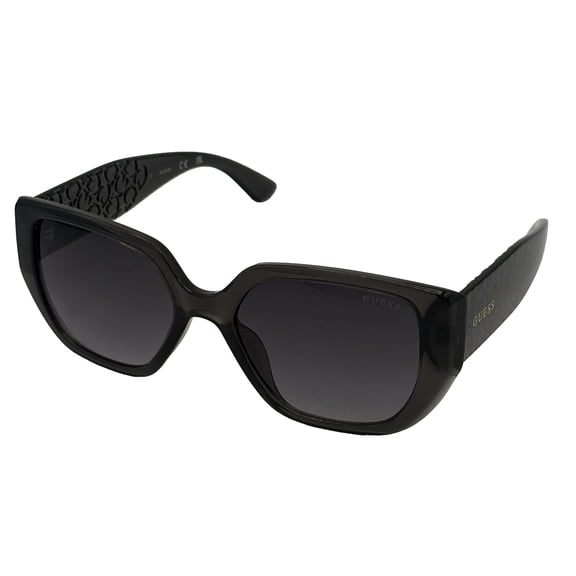 Guess Sunglass Mens Black Grey Rectangle, Gradient Lens GO00047. 3B