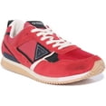 thumbnail image 1 of Guess Treviso Men's Lace Up Running Inspired Trainers In Red Size 11.5, 1 of 6