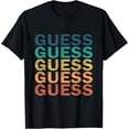 thumbnail image 1 of Guess - Vintage Retro Guess Name T-Shirt, 1 of 4