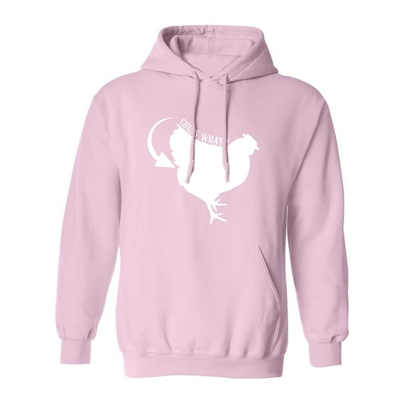 Guess What? Chicken Butt Adult Hooded Sweatshirt