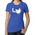 thumbnail image 1 of Guess What, Chicken Butt Funny Ladies T-shirts, Sarcastic T-shirts for Women - Royal MH200WFUN S5 XS, 1 of 3