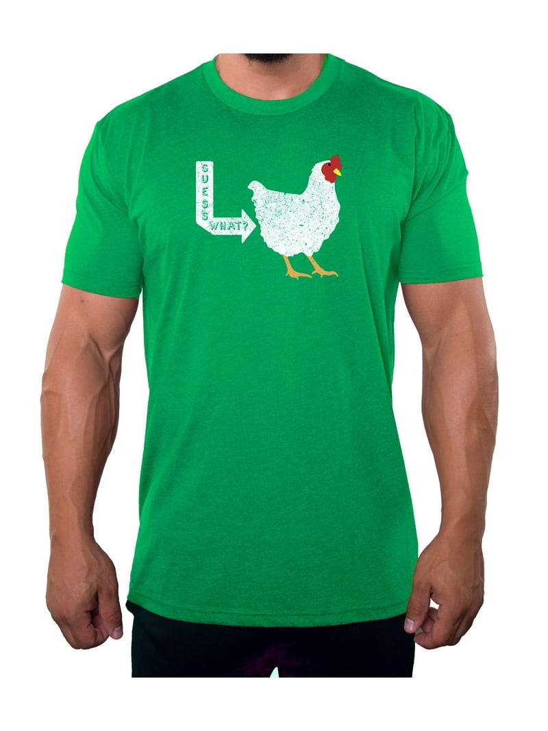 Guess What, Chicken Butt Men's T-shirts, Funny Graphic Tees