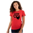 thumbnail image 1 of Guess What Chicken Funny Sarcastic Womens Slim Fit Graphic Tee Brisco Brands M, 1 of 5