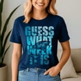 thumbnail image 1 of Guess What Week It Is Funny Shark Awareness Support Summer, Funny Shark Week Shirt, Shark Lover Summer, Beach Vacation TShirt, Ocean Animal, 1 of 5