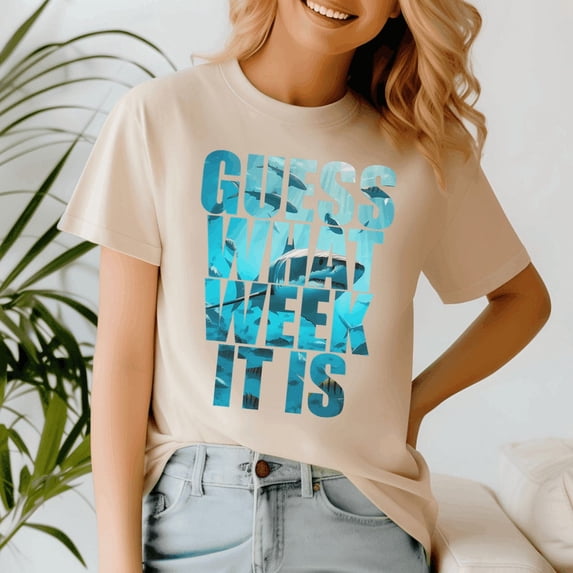 Guess What Week It Is Funny Shark Awareness Support Summer, Funny Shark Week Shirt, Shark Lover Summer, Beach Vacation TShirt, Ocean Animal