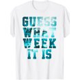 thumbnail image 1 of Guess What Week It Is Funny Shark Awareness Support Summer T-Shirt Tee Shirts, 1 of 8