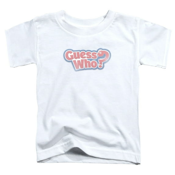 Guess Who Guess Who Distressed Logo S/S Toddler T-Shirt White