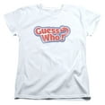 thumbnail image 1 of Guess Who - Guess Who Distressed Logo - Women's Short Sleeve Shirt - X-Large, 1 of 2