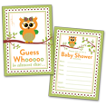 thumbnail image 1 of "Guess Who" Baby Shower Invitations, 20 Cards & 20 Envelopes, 1 of 4