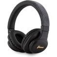 thumbnail image 1 of Guess Wireless Headphones PU Leather 4G Tone on Tone Script Logo Black & Grey - GUBH604FEMK, 1 of 4