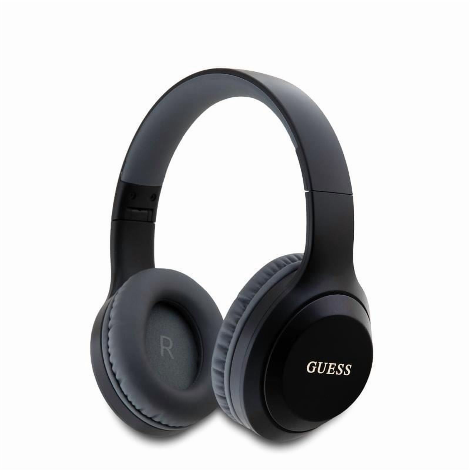 GUESS ワイヤレスヘッドフォン ブラック Wireless Headphones for Back to School & College - Walmart.com