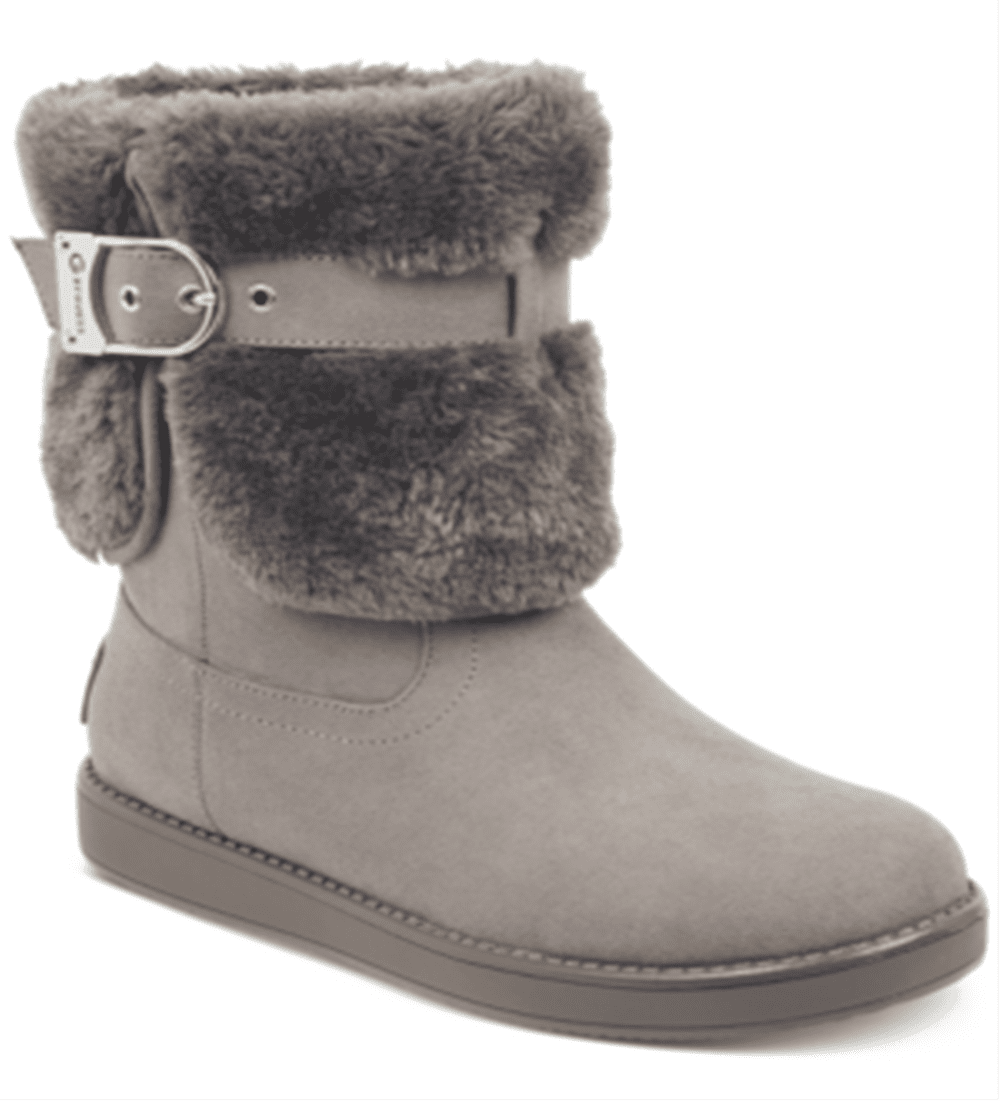 Grey guess boots top