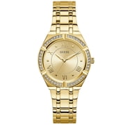 Guess Womens Classic Gold Dial Watch - GW0033L2