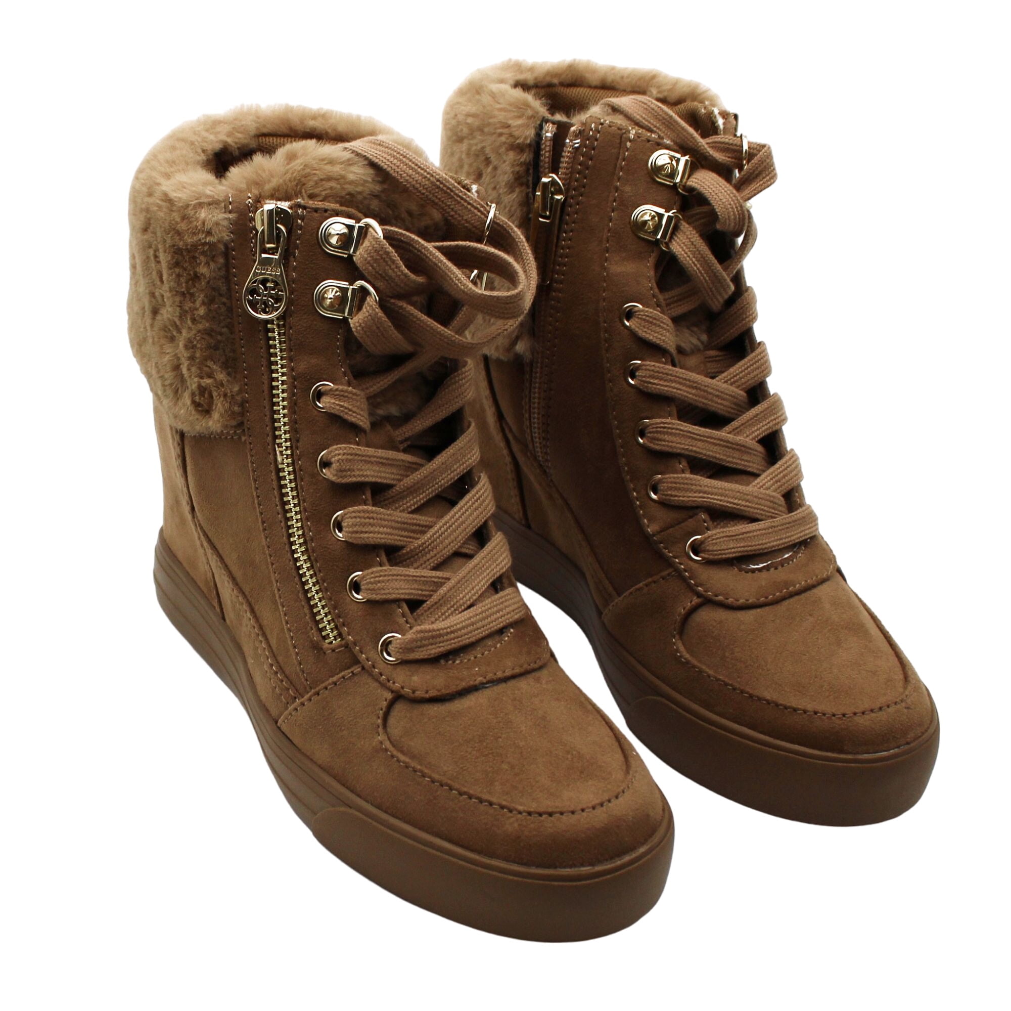 Guess dustyn wedge sneakers hotsell