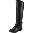 thumbnail image 1 of Guess Women's Haydin Faux Leather Riding Boots Black 6 MW, 1 of 4