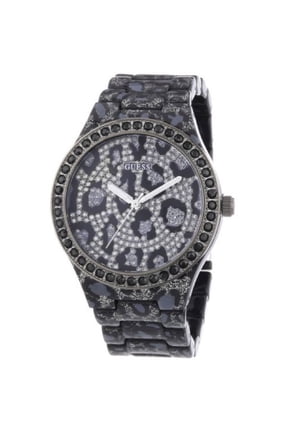 Seductive Leopard Print Resin Ladies Watch