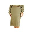 thumbnail image 1 of Guess Womens Claire Midi Skirt Lichen Leaf Green S, 1 of 1