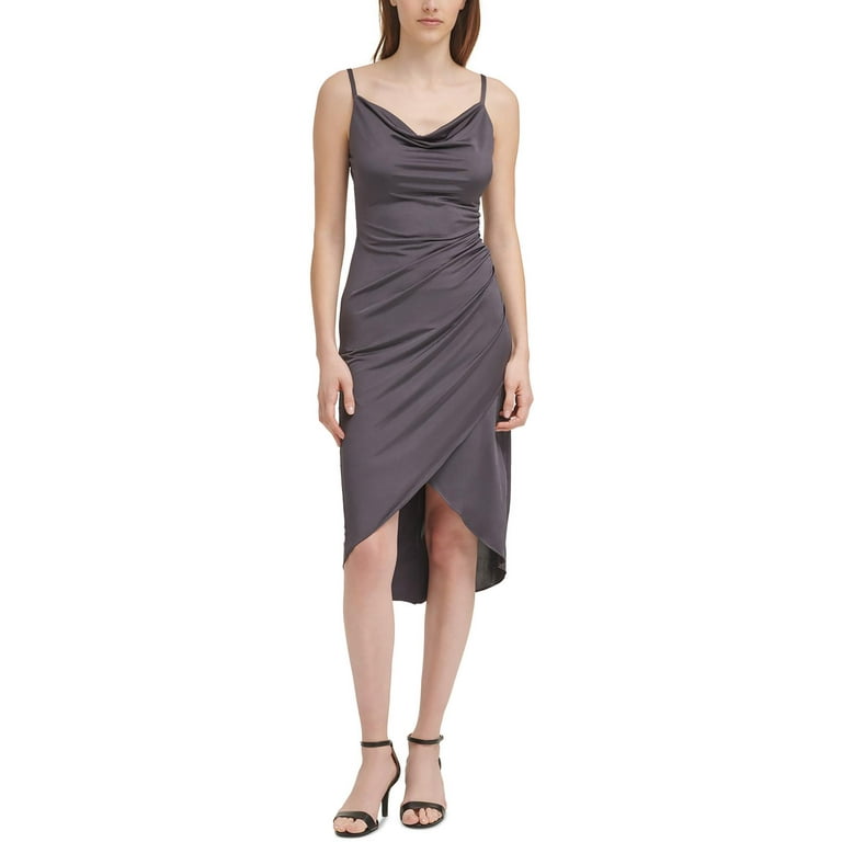 Cowl midi slip dress online