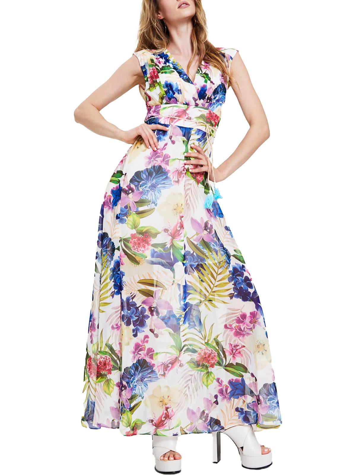 Guess Womens Daytime Long Maxi Dress Walmart