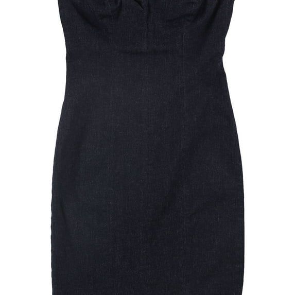 GUESS Womens Deco Bodycon Dress, Blue, X-Small