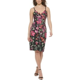 Guess embroidered bodycon dress sale